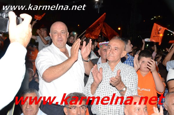 اكبر افتتاح مقر انتخابي في تاريخ دالية الكرمل !